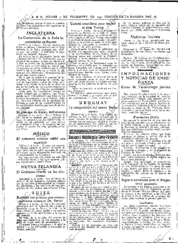 ABC MADRID 03-12-1931 página 38