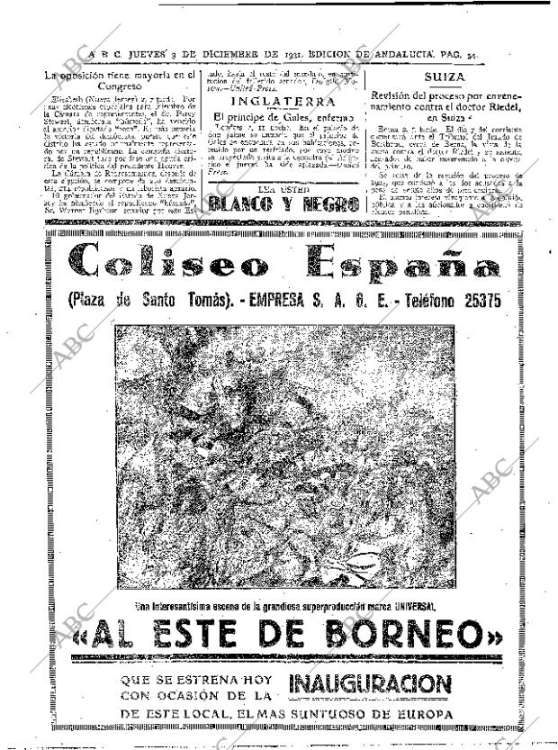 ABC SEVILLA 03-12-1931 página 34