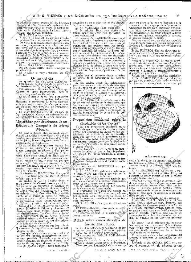 ABC MADRID 04-12-1931 página 22