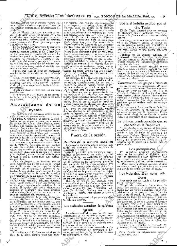 ABC MADRID 04-12-1931 página 23