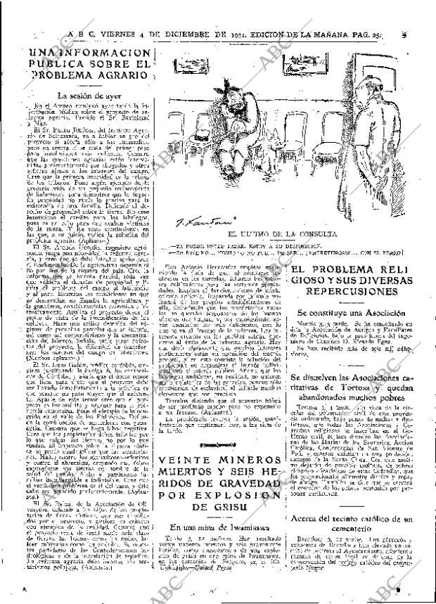 ABC MADRID 04-12-1931 página 25