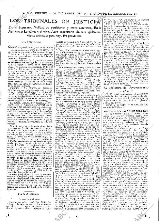 ABC MADRID 04-12-1931 página 29
