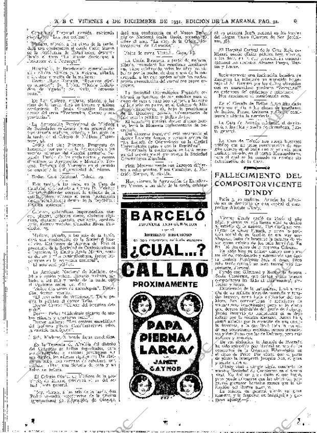 ABC MADRID 04-12-1931 página 32