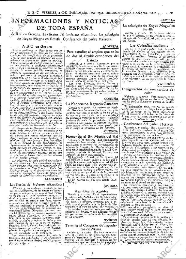 ABC MADRID 04-12-1931 página 41