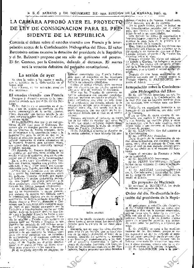 ABC MADRID 05-12-1931 página 19