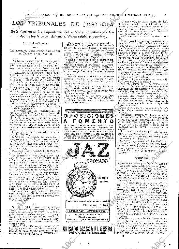 ABC MADRID 05-12-1931 página 31