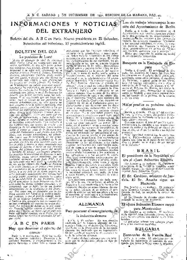 ABC MADRID 05-12-1931 página 41