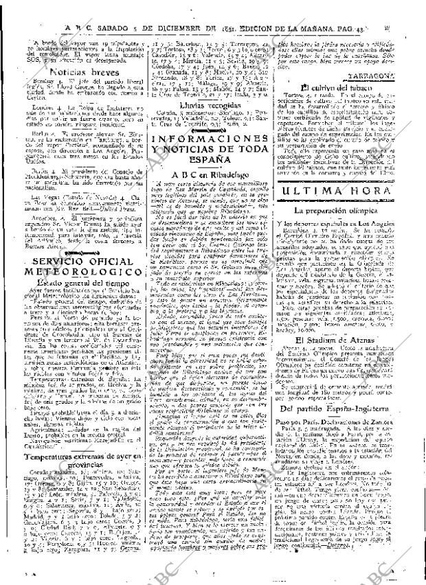 ABC MADRID 05-12-1931 página 43