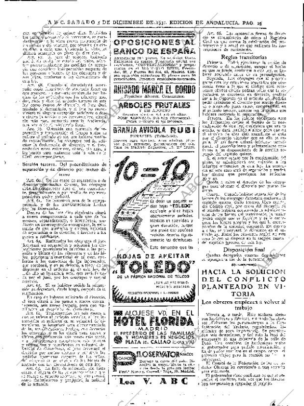 ABC SEVILLA 05-12-1931 página 19