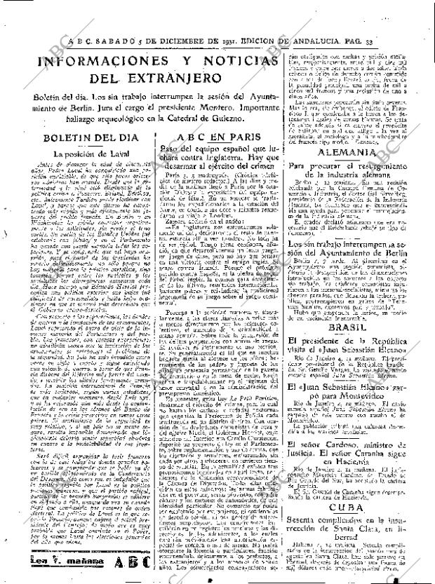 ABC SEVILLA 05-12-1931 página 33
