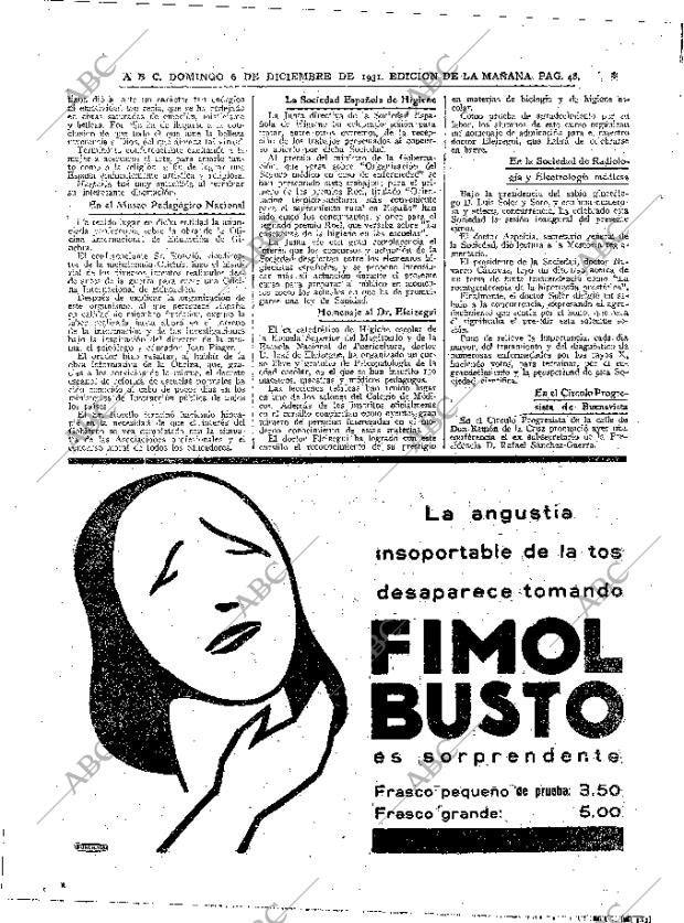 ABC MADRID 06-12-1931 página 48