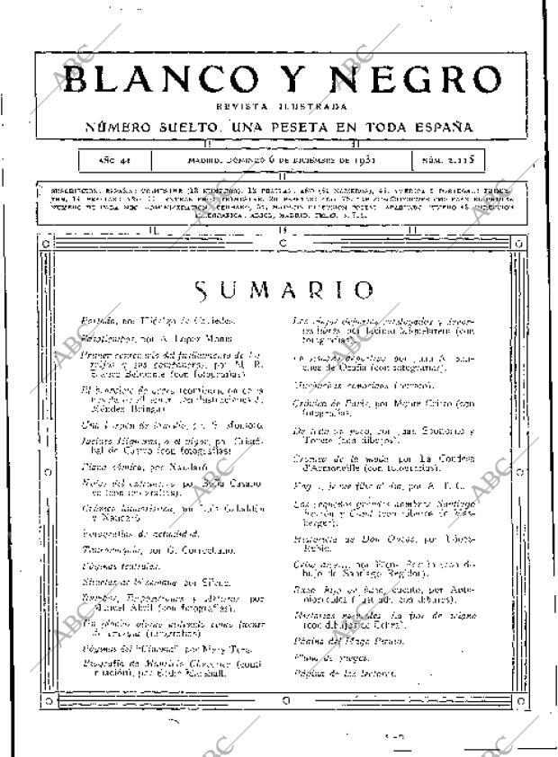 BLANCO Y NEGRO MADRID 06-12-1931 página 3
