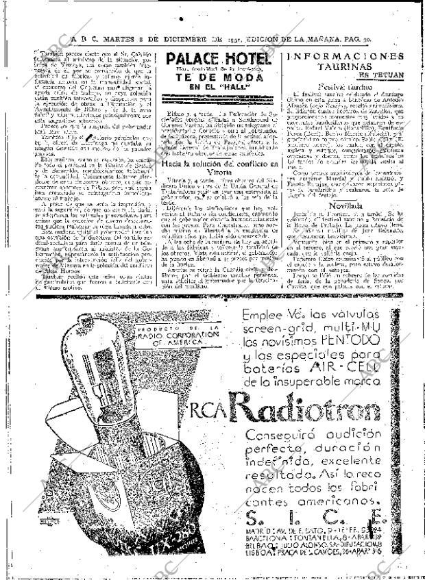 ABC MADRID 08-12-1931 página 30