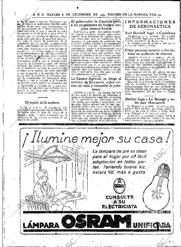ABC MADRID 08-12-1931 página 34