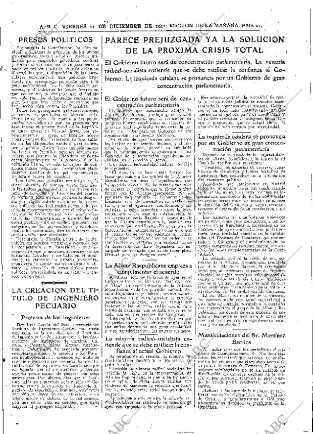 ABC MADRID 11-12-1931 página 21