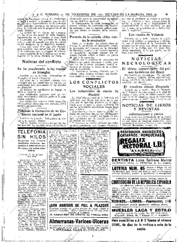 ABC MADRID 11-12-1931 página 38