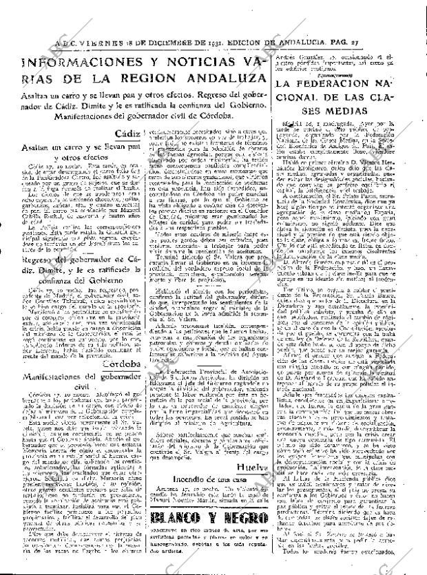 ABC SEVILLA 18-12-1931 página 27