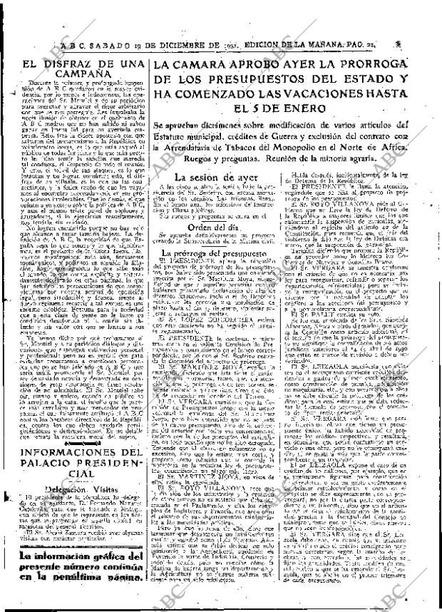 ABC MADRID 19-12-1931 página 21