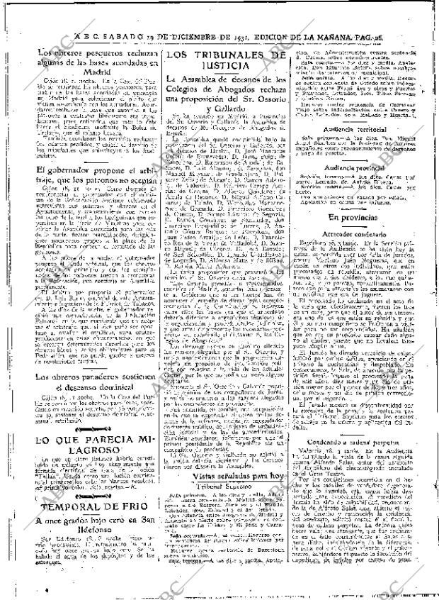 ABC MADRID 19-12-1931 página 26