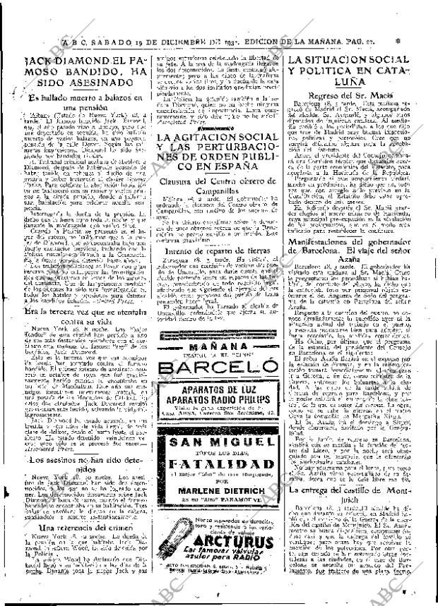 ABC MADRID 19-12-1931 página 27