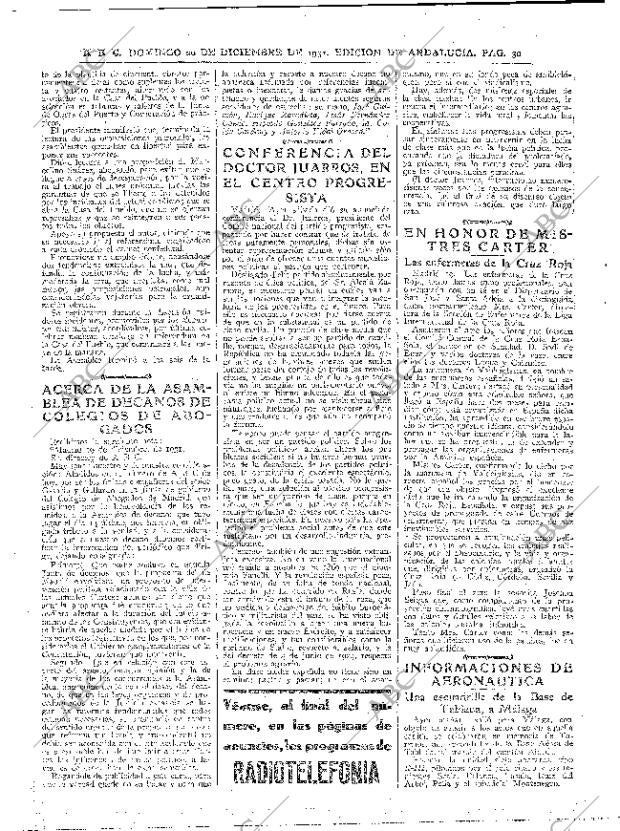 ABC SEVILLA 20-12-1931 página 30