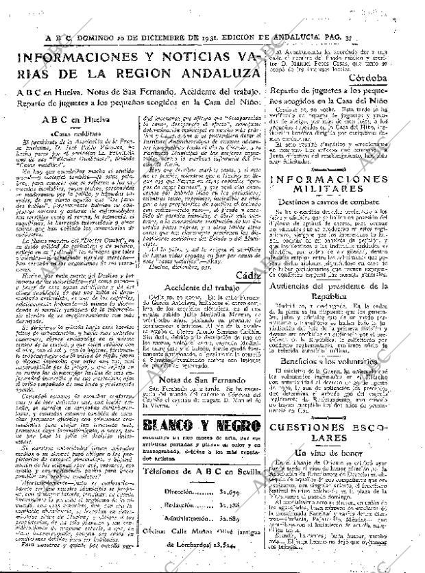 ABC SEVILLA 20-12-1931 página 37