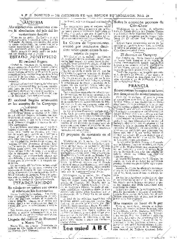 ABC SEVILLA 20-12-1931 página 40