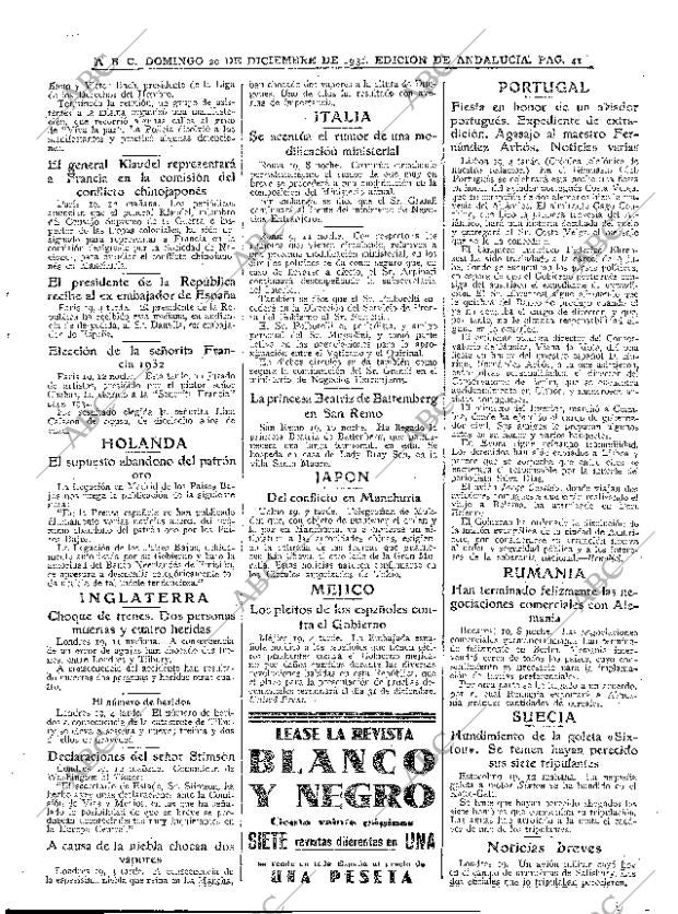 ABC SEVILLA 20-12-1931 página 41
