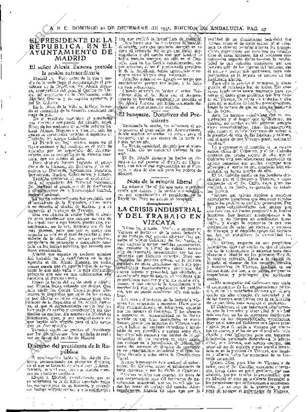 ABC SEVILLA 20-12-1931 página 47