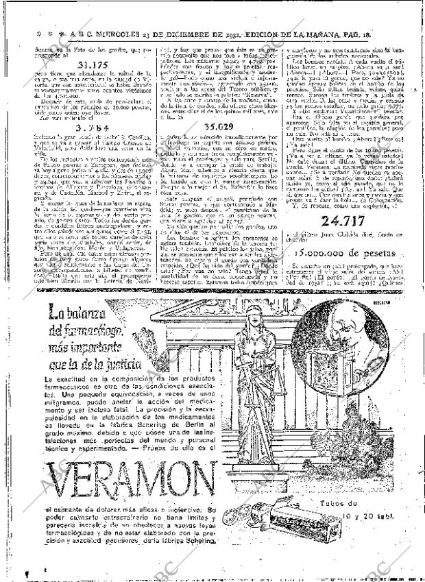 ABC MADRID 23-12-1931 página 18