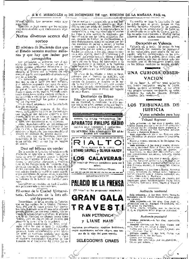 ABC MADRID 23-12-1931 página 24