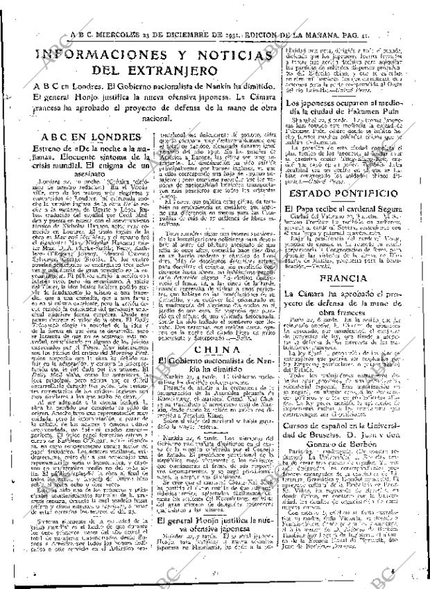 ABC MADRID 23-12-1931 página 41