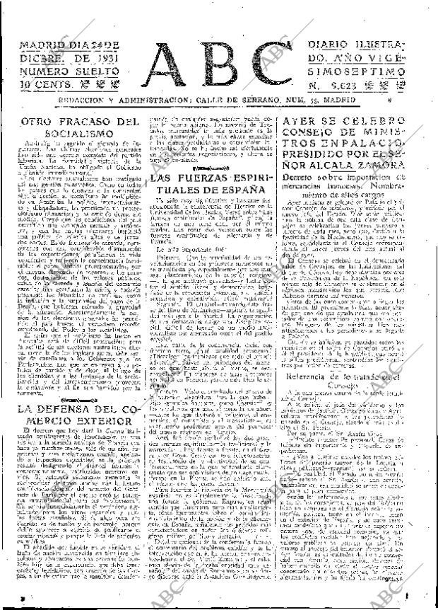 ABC MADRID 24-12-1931 página 17