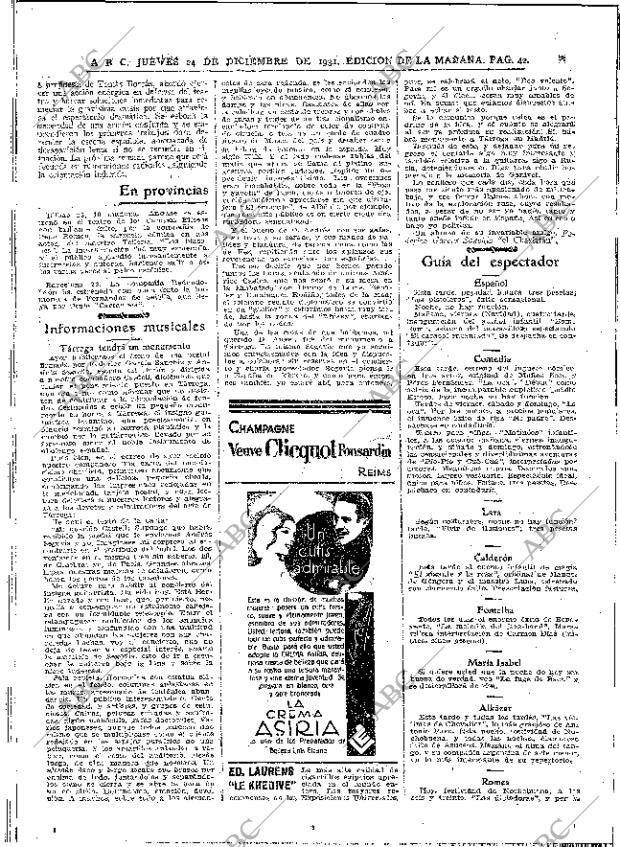 ABC MADRID 24-12-1931 página 42