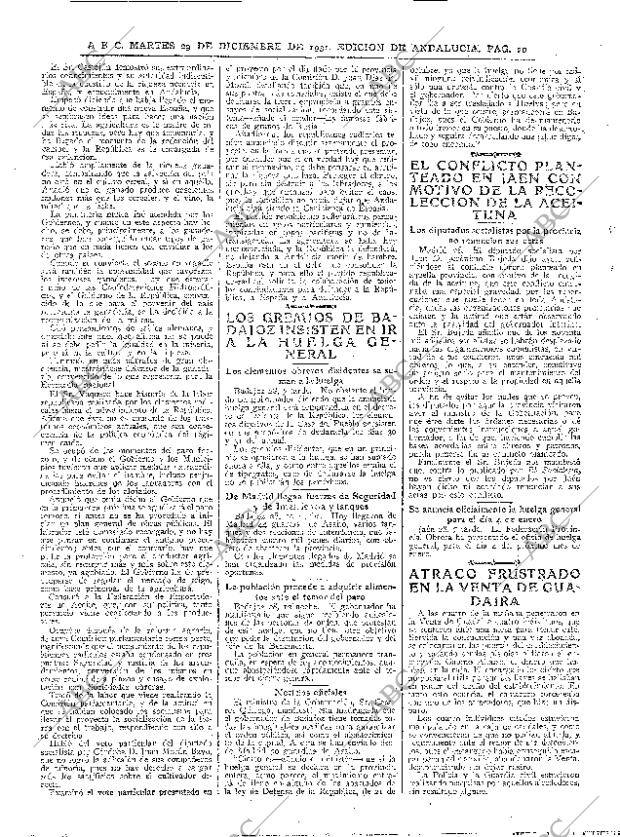ABC SEVILLA 29-12-1931 página 20