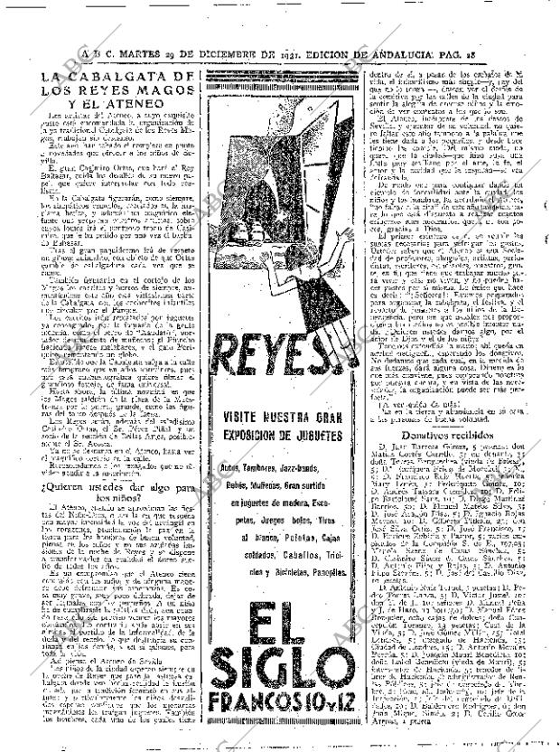 ABC SEVILLA 29-12-1931 página 28