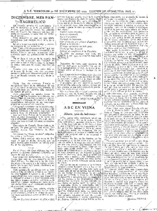 ABC SEVILLA 30-12-1931 página 14