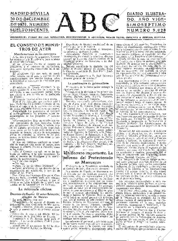 ABC SEVILLA 30-12-1931 página 15
