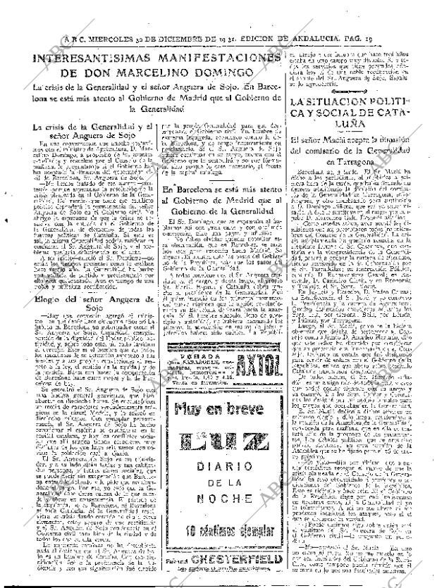 ABC SEVILLA 30-12-1931 página 19