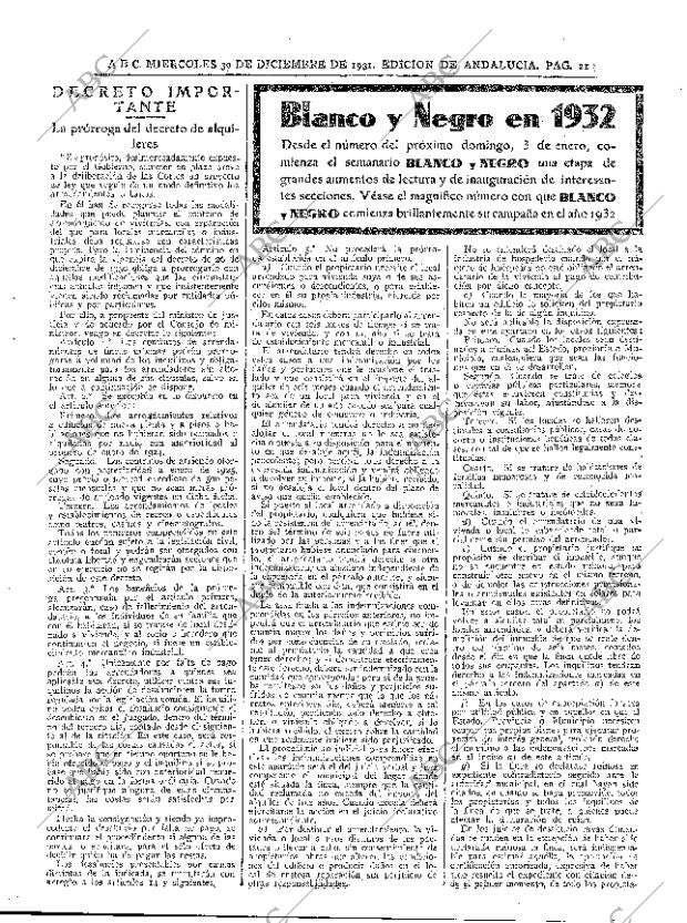 ABC SEVILLA 30-12-1931 página 21