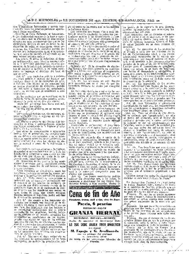 ABC SEVILLA 30-12-1931 página 22