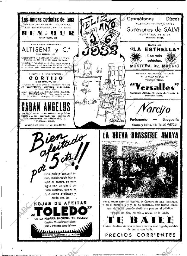 ABC MADRID 03-01-1932 página 20