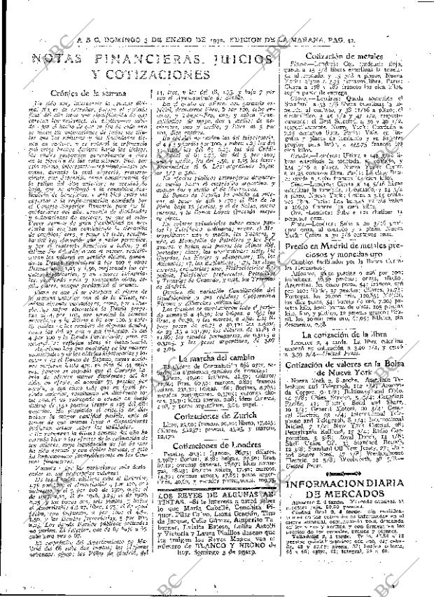 ABC MADRID 03-01-1932 página 45