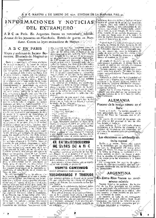 ABC MADRID 05-01-1932 página 37