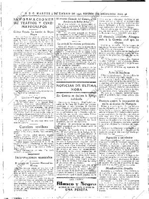 ABC SEVILLA 05-01-1932 página 38