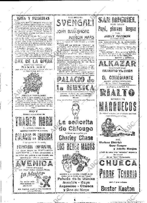 ABC MADRID 06-01-1932 página 32