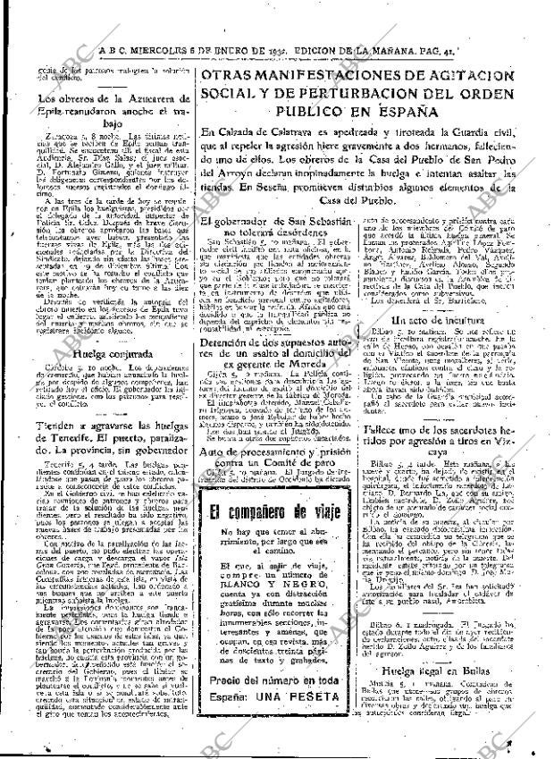 ABC MADRID 06-01-1932 página 41