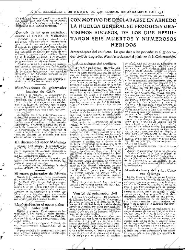 ABC SEVILLA 06-01-1932 página 25