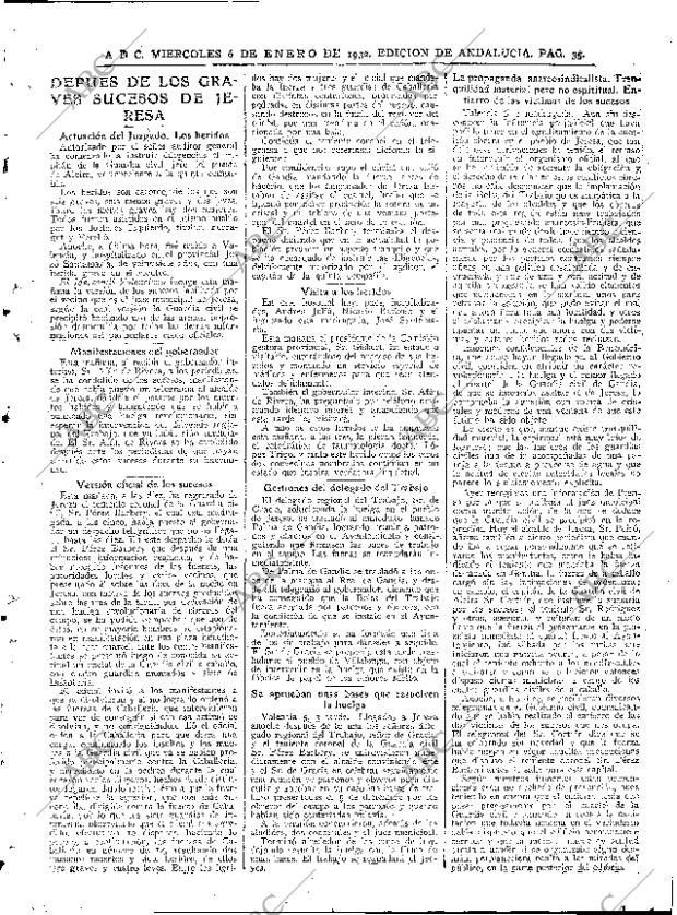 ABC SEVILLA 06-01-1932 página 33