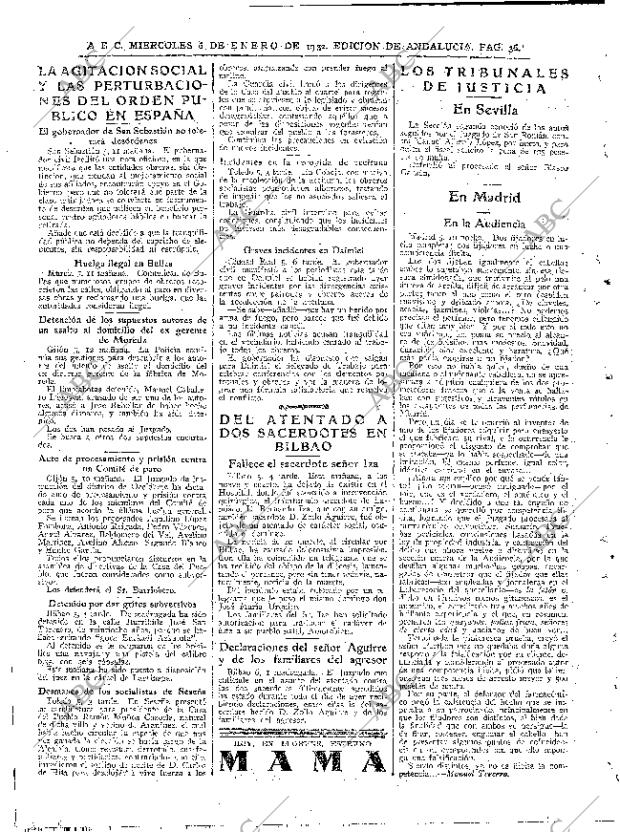 ABC SEVILLA 06-01-1932 página 34